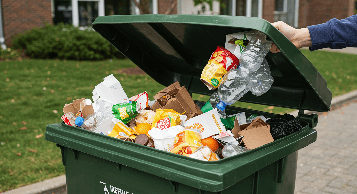 Waste disposal wheelie bins