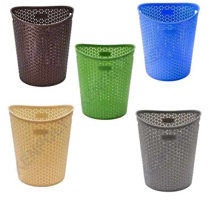 Waste paper basket for dry waste